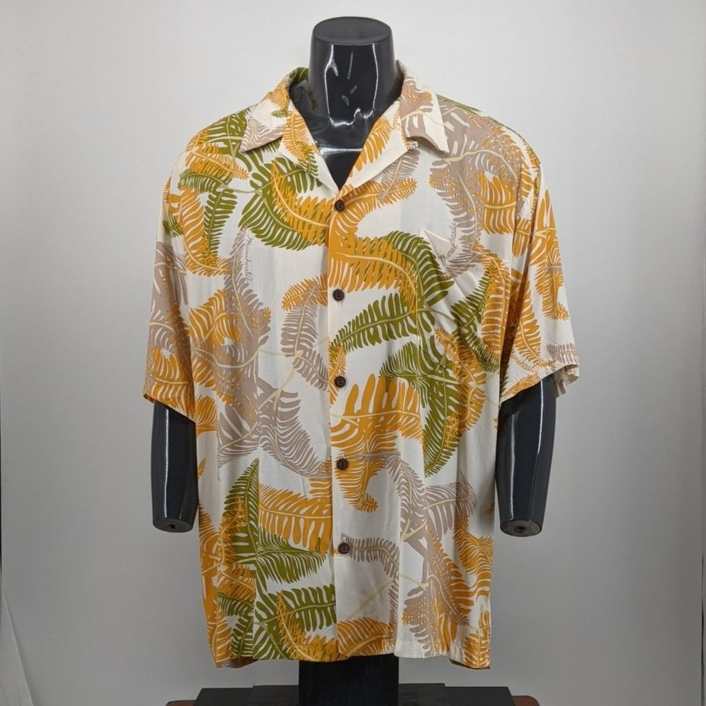 Manuhealii Aloha Shirt, XXL